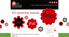 Desktop Screenshot of ecole-maison.com